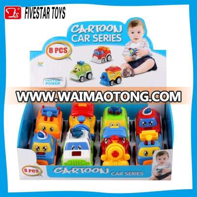 Factory hot sell EN71 Custom funny kids toys safety cartoon baby truck toy