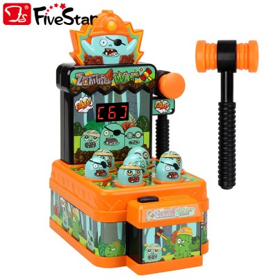 Halloween Theme Mini Whack A Mole Corpse Game Machine Toys For Kids Education BSCI Five Star