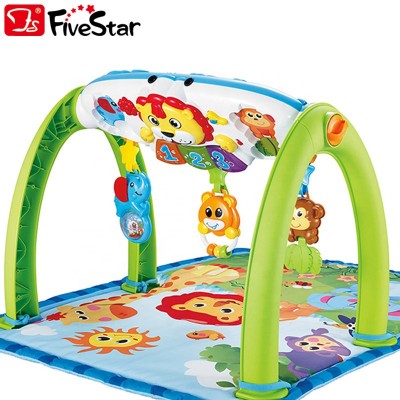 5 in 1 Baby Gym Sit-to-Stand Infant Activity Play Gym Toys  With Mat, HD Projector BSCI Five Star