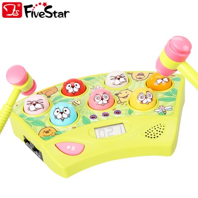 2020 Online Kid Educational Toys Whack A Mole Game Machine Toys With 2 Hammers  BSCI Five Star