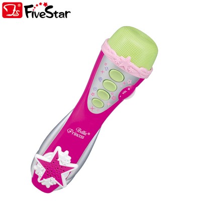 Girls Lovely karaoke Musical Toy Microphone For Kids Musical Baby Toys BSCI Five Star