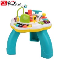 Amazon Online Kids Educational Activity Play Game Musical Center Table For Baby BSCI Five Star