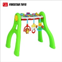 Creative Plastic Light Fitness Frame Learn To Walk Activity Musical Gym for Baby