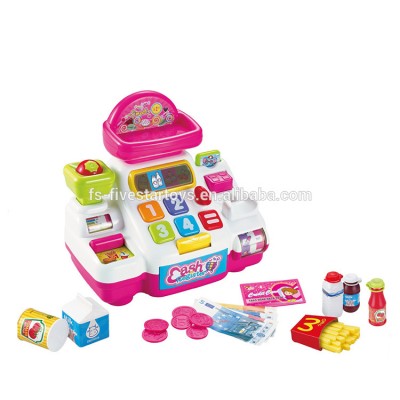 New design role play toys calculator pretend play cash register toy christmas gift