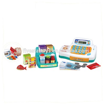 Factory B/O playing funny baby pretend cash register toy